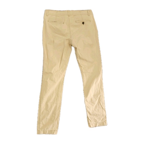 Aeropostale Slim Fit Khaki Chinos - Men's 34- Small Flaw - Picture 2 of 9